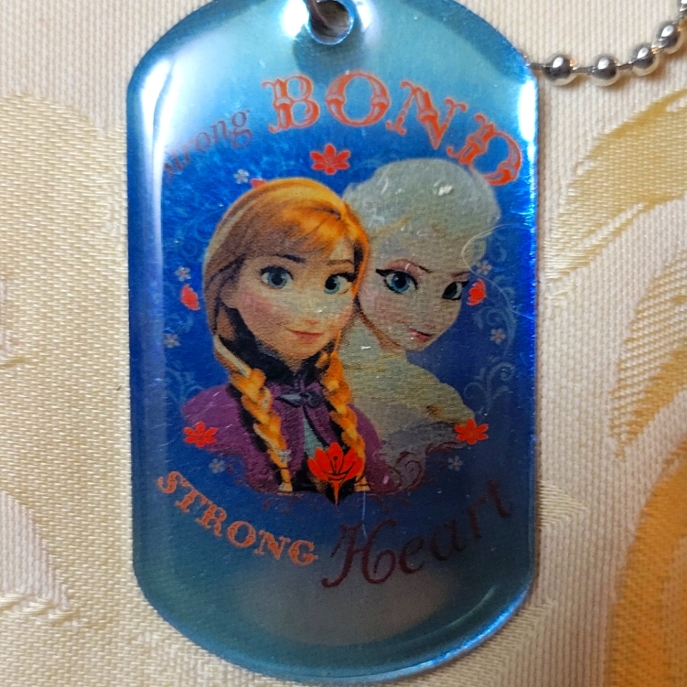 Disney's Frozen collectable dog tag